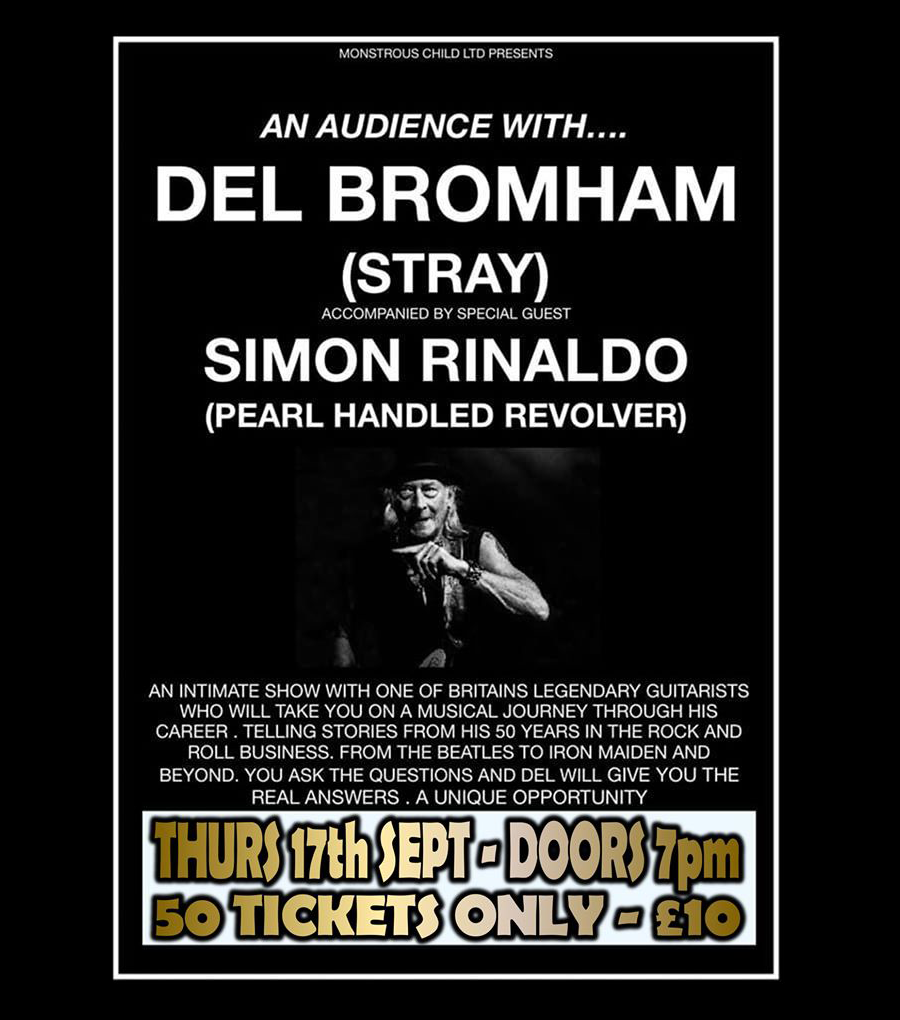You are currently viewing An Audience With… Del Bromham