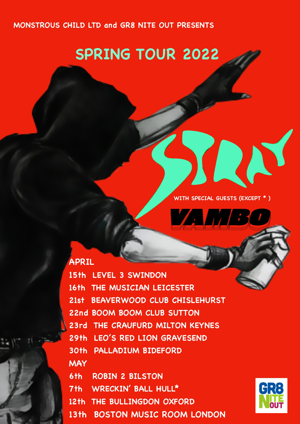 You are currently viewing Stray Rise Tour – 2022 – updated